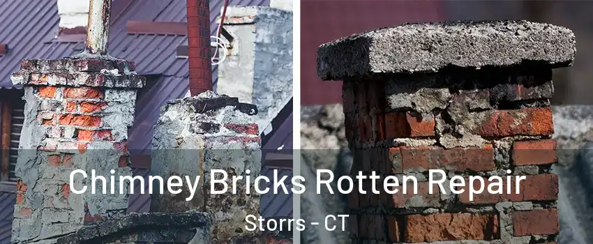  Chimney Bricks Rotten Repair Storrs - CT