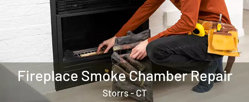  Fireplace Smoke Chamber Repair Storrs - CT