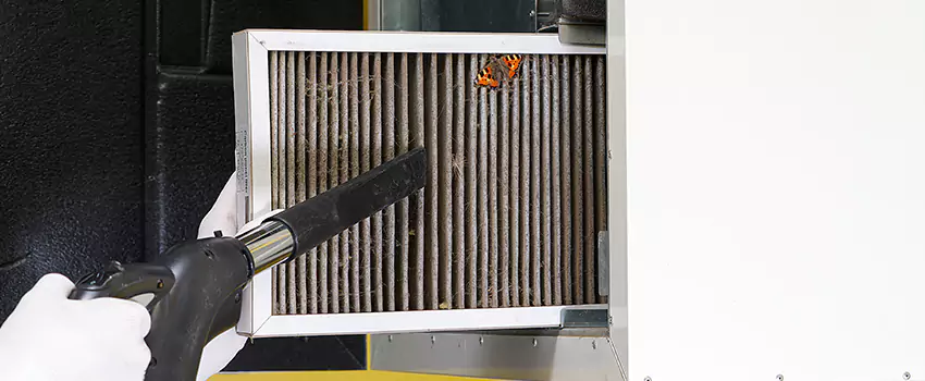 Clogged Air Duct Cleaning Process in Storrs, CT