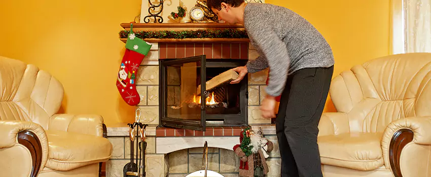 Gas to Wood-Burning Fireplace Conversion Services in Storrs, Connecticut