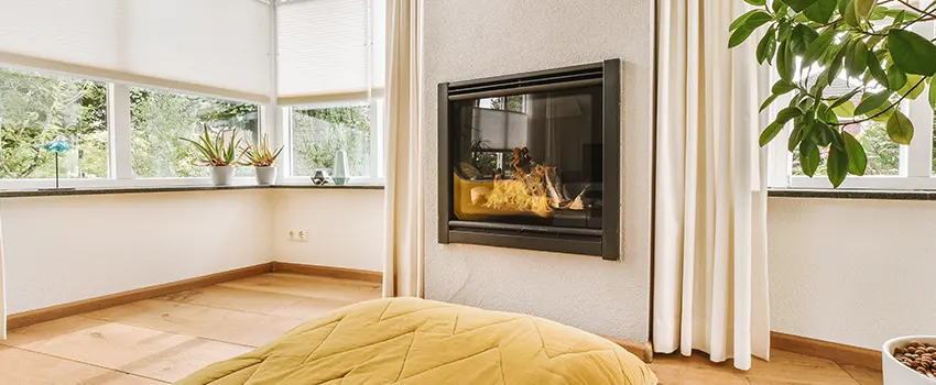 Residential Fireplace Ceramic Glass Installation in Storrs, CT
