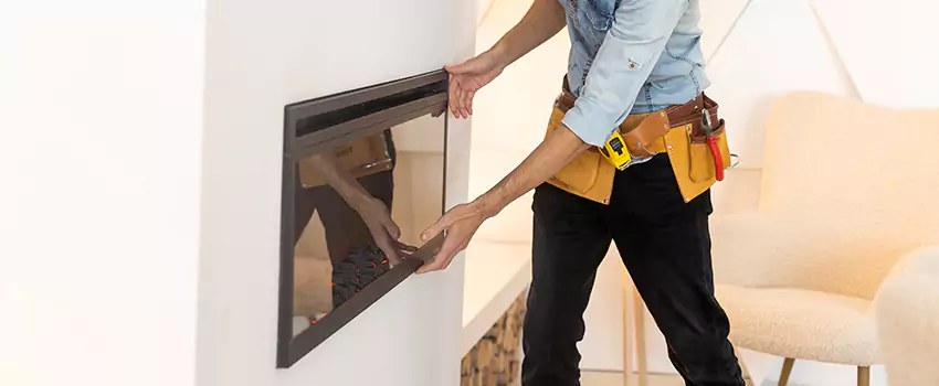 Metal Fireplace Installation in Storrs, Connecticut