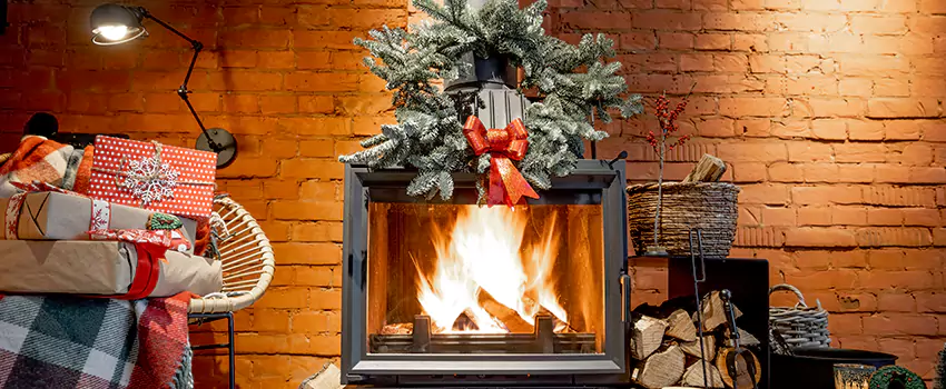Travis Industries Linear Gas Fireplace Installation in Storrs, Connecticut